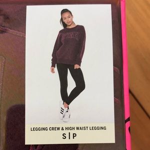 NWT VS PINK levying and sweatshirt box set